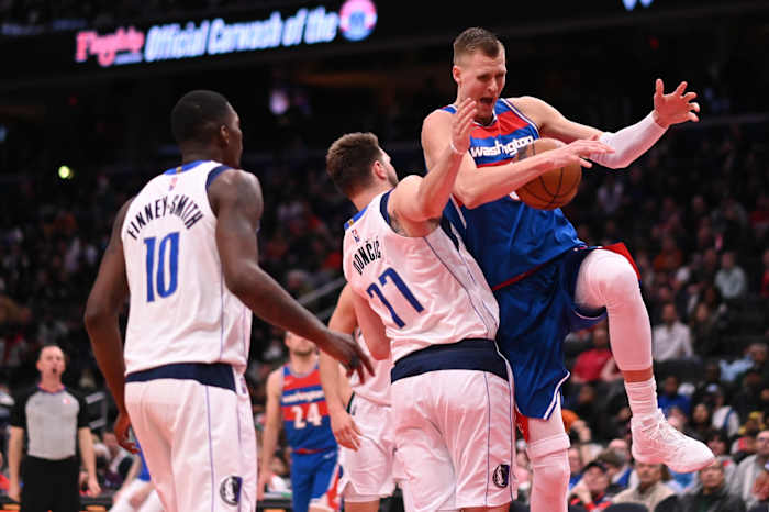 Kristaps Porzingis, Washington Wizards, Dallas Mavericks, Luka Doncic